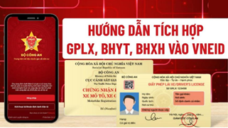 Hướng dẫn tích hợp bằng lái xe, thẻ BHYT lên ứng dụng VNeID
